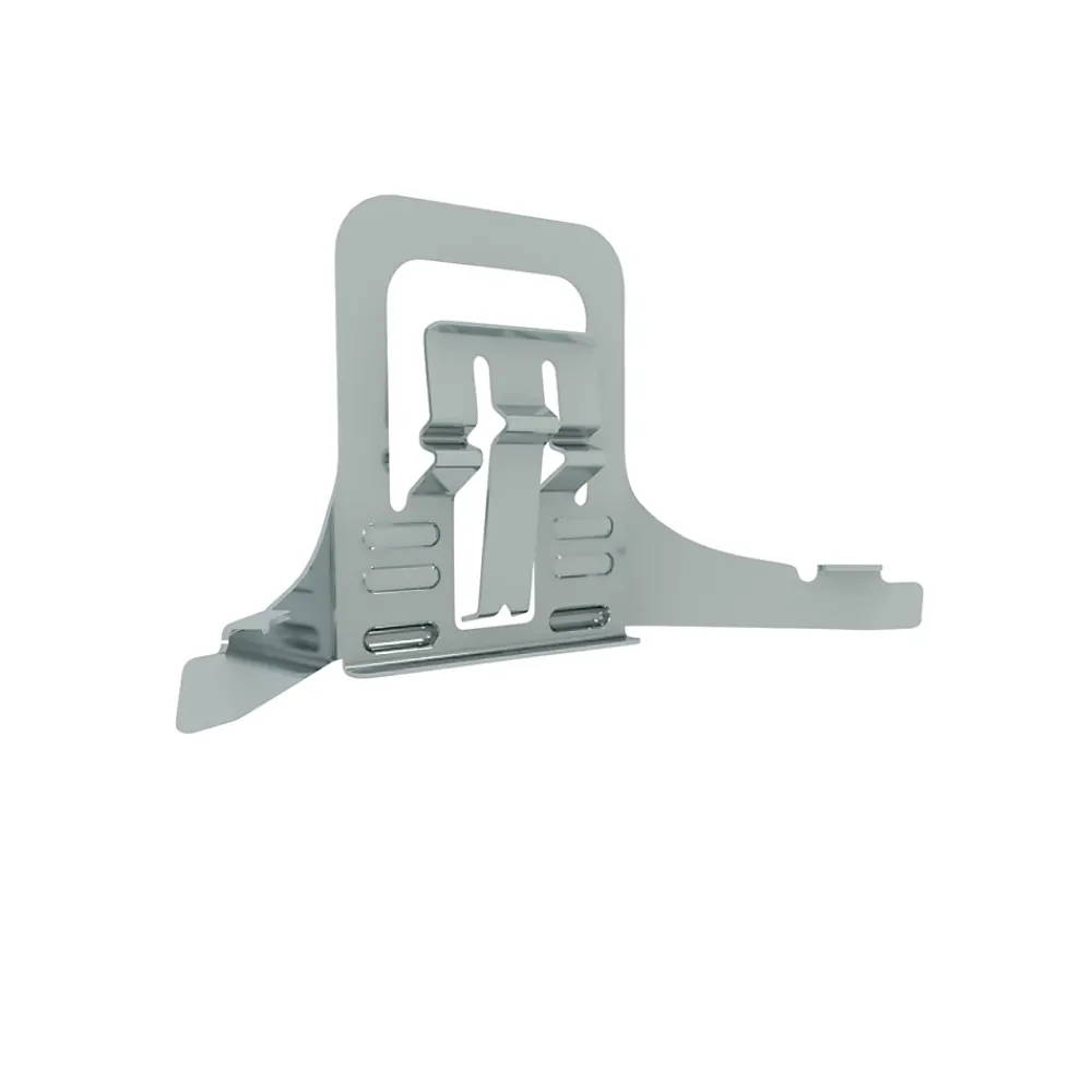 GoodHome Plinthe Pour Parquet Et Stratifié<30 clips d'installation métal pour plinthe