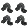 Tirard 4 Colliers plats, Noir, Composite, pour Espagnolette de Volet Battant- Volet Battant