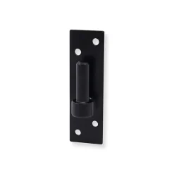 Tirard 2 Gonds sur Platine, Noir, Diamètre 14 mm, Acier, pour Volet Battant Bois et PVC- Volet Battant