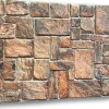 Ikhemalarka Panneau Mural Décoratif<4 m² 10 panneaux PVC 3D effet pierre muraux & de plafond, revêtement imitation carrelage Natur Stone