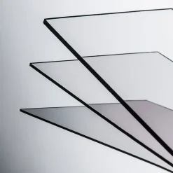 Dhaze 5 PLAQUES POLYSTYRENE TRANSPARENT 2.5MM 100X100CM- Plateau En Verre