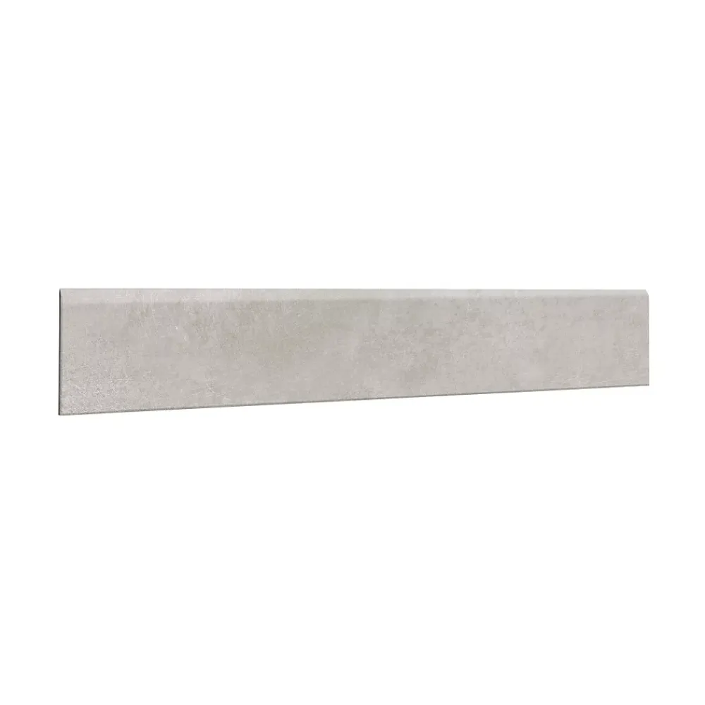 5 Plinthes carrelage District gris clair l.8 x L.60 cm- Plinthe Pour Carrelage Sol