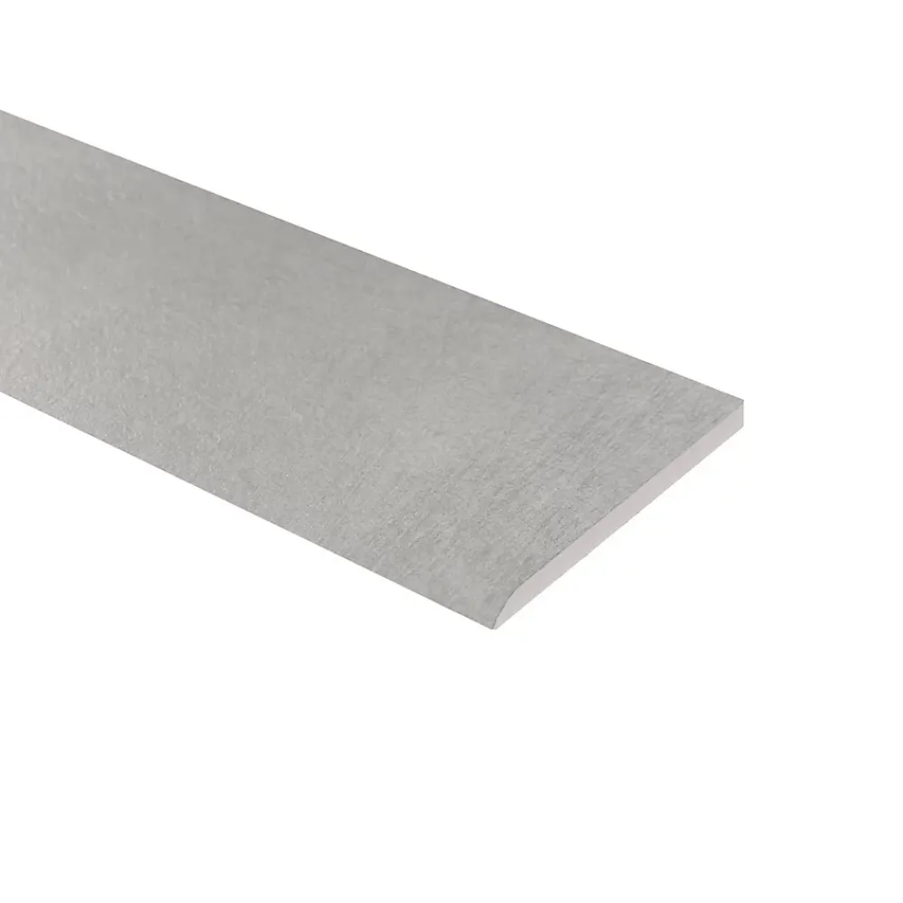5 Plinthes carrelage District gris clair l.8 x L.60 cm- Plinthe Pour Carrelage Sol