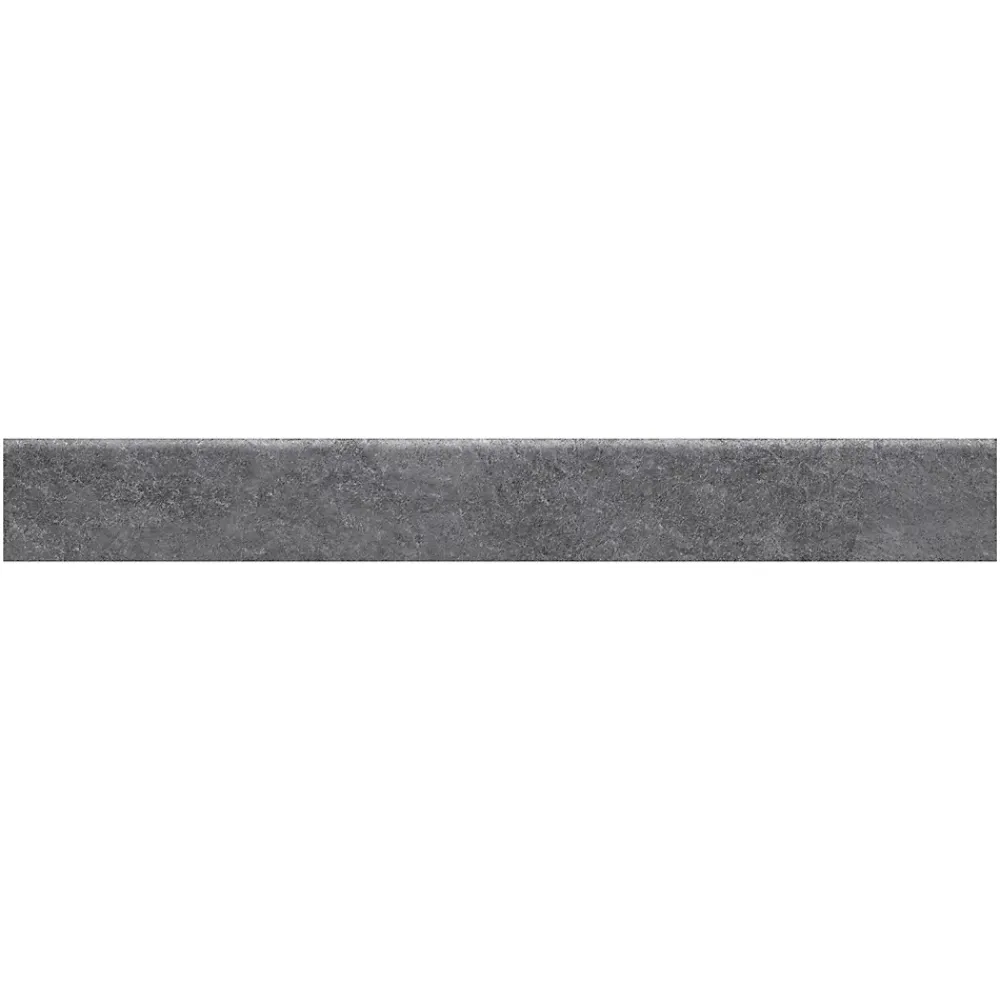 2 Plinthes carrelage Mitha gris foncé l.7 x L.60 cm- Plinthe Pour Carrelage Sol