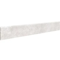 Plinthe Pour Carrelage Sol<2 Plinthes effet pierre 7,5x 60cm Ép.7,4 mm Prisma coloris perle