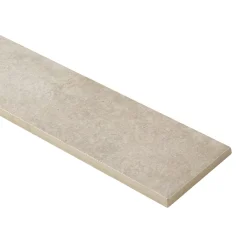 GoodHome 5 Plinthes en carrelage gris clair effet béton L.60 x l.7,5 cm x ép.9 mm, Arina- Plinthe Pour Carrelage Sol