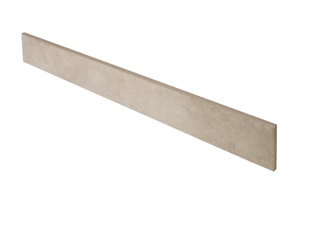GoodHome 5 Plinthes en carrelage gris clair effet béton L.60 x l.7,5 cm x ép.9 mm, Arina- Plinthe Pour Carrelage Sol