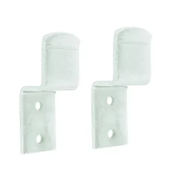 Afbat Accesoire Pour Volet<2 supports de barre de garage acier zingué jaune