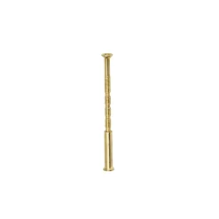 2 vis relieuses sectionnables acier ⌀7 mm H. 7 x L.60 mm doré- Poignée De Porte