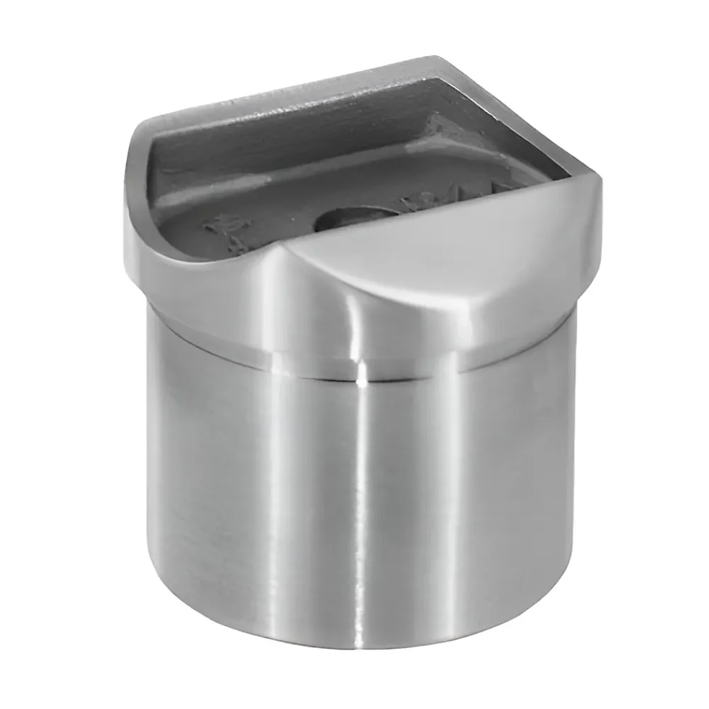 MySystem 2 x Adaptateur pour tube diam. 42,4 à coller sur tube diam. 42,4 x 2 mm - Inox 304- Accessoire D'Escalier