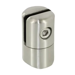 MySystem 2 x Pince à tôle Ep 1,5 à 4 mm - pour Tube diam. 42,4 mm - Inox 304- Garde-Corps, Balustrade