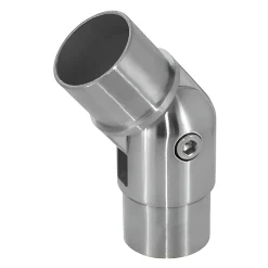 MySystem Accessoire D'Escalier<2 x Raccord orientable pour tube diam. 42,4 x 2 mm - Inox 304
