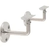 MySystem 2 x Support mural orientable - Main courante diam. 42,4 mm - Platine 3 trous fraisés - Inox 316- Accessoire D'Escalier