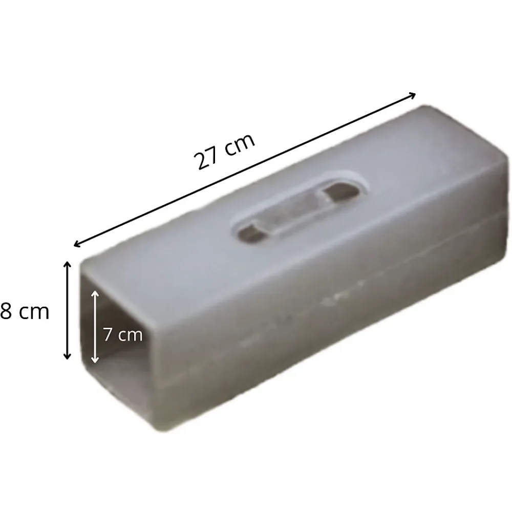 Secury-T Poignée De Porte<Adaptateur de carré/tige de porte 7 à 8 mm