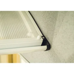 Arctom Auvent Et Marquise<Auvent ARC 160x70, couleur blanc RAL9016, plaque incolore