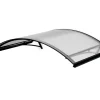 Arctom Auvent Et Marquise<Auvent Kanon 150x90, couleur anthracite RAL7016, plaque incolore