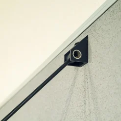 Arctom Auvent Kowal 151x94, couleur anthracite RAL7016, plaque incolore PMMA- Auvent Et Marquise