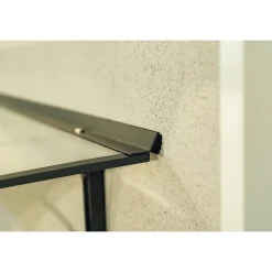 Arctom Auvent Et Marquise<Auvent LARA 120x83,5, couleur anthracite RAL7016, plaque incolore