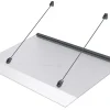 Arctom Auvent Et Marquise<Auvent Lazuro 150x97, couleur anthracite RAL7016, plaque incolore PMMA