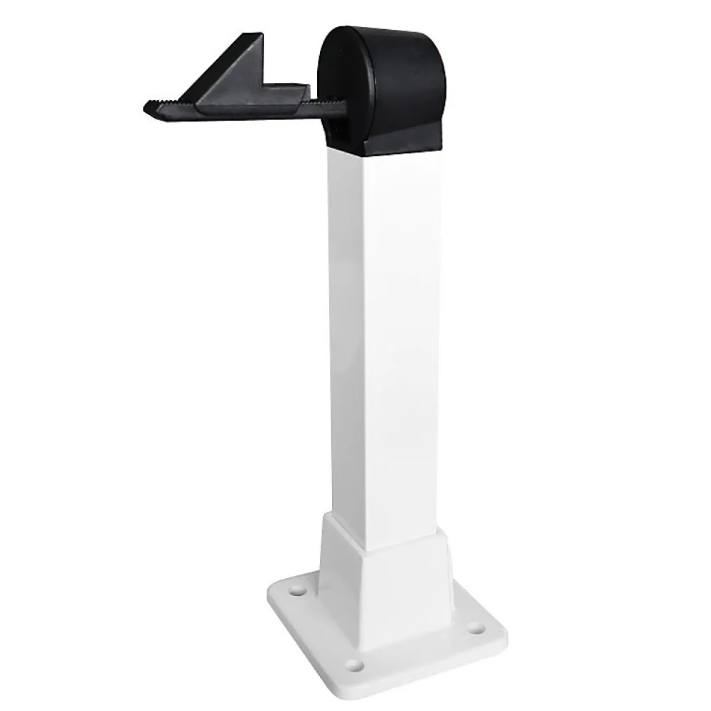 Tirard Accesoire Pour Volet<Arrêt automatique, Blanc, Hauteur 320, Ep.28 à 86, Aluminium, avec Embase, Fermeture pour Portail Battant
