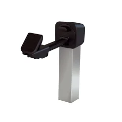 Afbat - Tb Industrie Sas Accesoire Pour Volet<Arrêt de portail à sceller Afbat noir l.25mm H.250mm