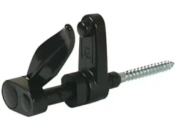 Afbat Volet Battant|Accesoire Pour Volet<Arrêt de volet PVC/composite noir l.135 mm
