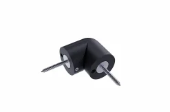 Alumin'home Articulation pour main courante aluminium noir- Accessoire D'Escalier