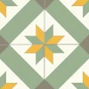 Floorilège Carrelage Sol Pour Cuisine|Carrelage Sol Effet Carreaux De Ciment<Authentiques carreaux de ciment - Modèle Véga VEG11 de - La boite de 14 carreaux soit 0,56 m²