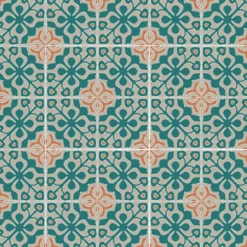 Floorilège Carrelage Sol Effet Carreaux De Ciment|Carrelage Sol Pour Cuisine<Authentiques carreaux de ciment - Modèle Passiflore PAS1 de - La boite de 14 carreaux soit 0,56 m²