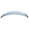 Starkedach Auvent à cadre en aluminium RODEO R-150 7016 bombé avec revêtement en polycarbonate- Auvent Et Marquise