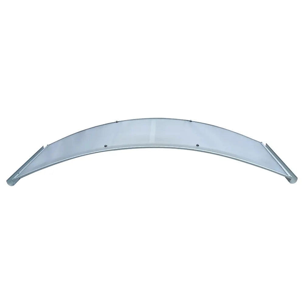 Starkedach Auvent Et Marquise<Auvent à cadre en aluminium RODEO R-150 7035 bombé avec revêtement en polycarbonate