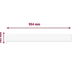 Telco Home Automation Auvent Et Marquise<Auvent Bioclimatique Fixe LANITRA (Blanc brillant - 2.00 x 0.954 m)