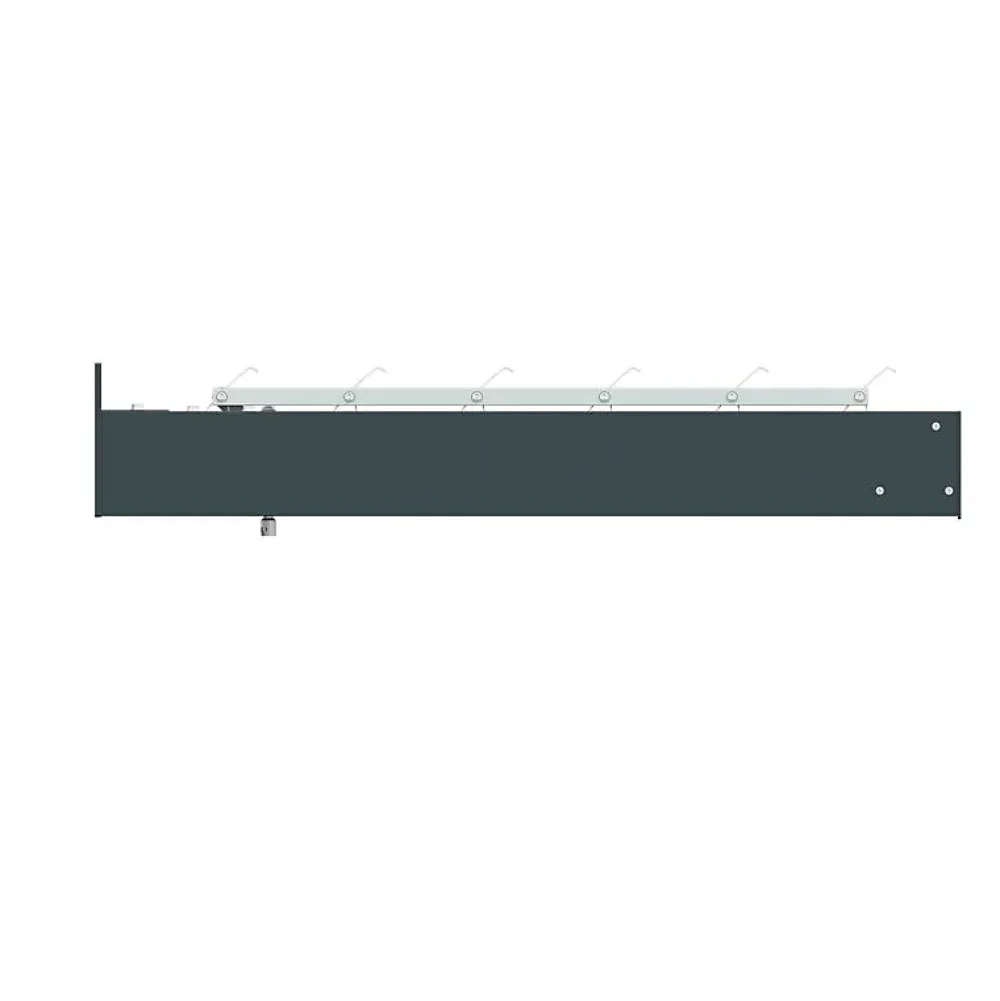 Telco Home Automation Auvent Bioclimatique orientable MERI (Gris Anthracite et Blanc Brillant - 1.50 x 1.016 m)- Auvent Et Marquise