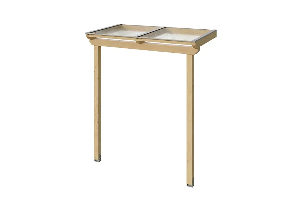 Skan Holz Auvent Et Marquise<Auvent bois Anklam 1, 220 x 124 cm, épicéa, non traité