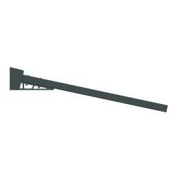 Telco Home Automation Auvent Isotoit Fixe NEBO (Gris Anthracite - 1.50 x 1.00 m)- Auvent Et Marquise