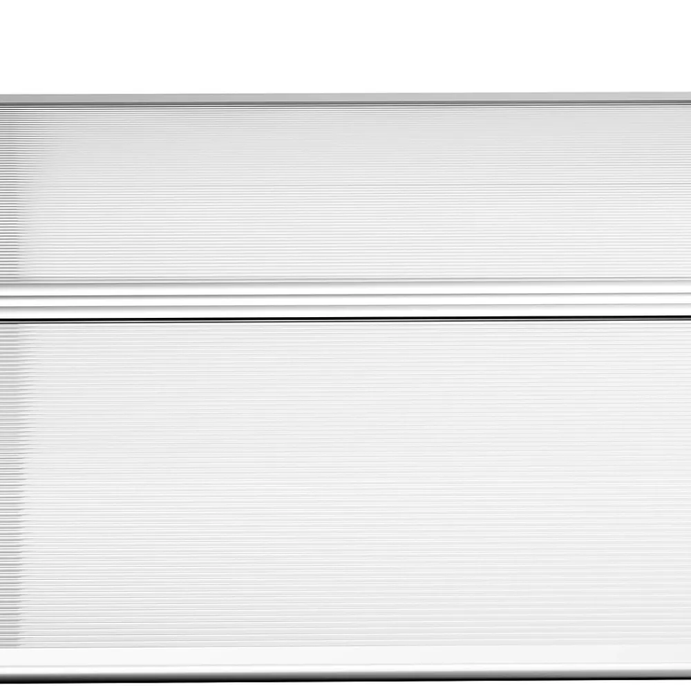 Outsunny Auvent Et Marquise<Auvent marquise de porte design voûté arrondi dim. 150L x 90l x 25H cm polycarbonate PP noir