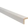 Moulure<Baguette d'angle arrondi en MDF blanc 23X23mm L.2,44m