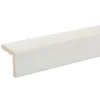 Baguette d'angle brossée blanc 250 x 27,5 cm- Lambris Mural