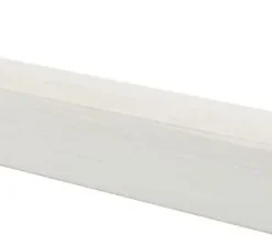Baguette d'angle brossée blanc 250 x 27,5 cm- Lambris Mural