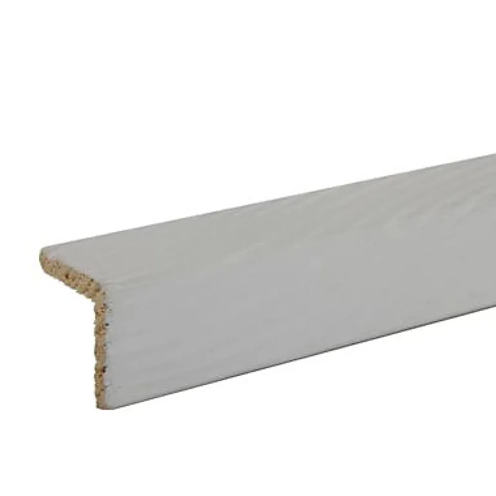 Baguette d'angle brossée galet 250 x 27,5 cm- Lambris Mural