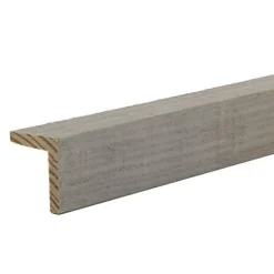 Baguette d'angle brut de sciage béton 250 x 27,5 cm- Moulure