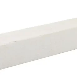 Baguette d'angle brut de sciage blanc 250 x 27,5 cm- Lambris Mural