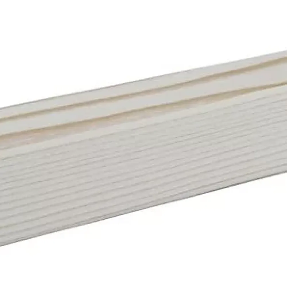 Lambris Mural<Baguette d'angle réssuyé blanc 250 x 27,5 cm