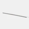 GoodHome Plinthe De Cuisine<Baguette pour plinthe Caraway acier brossé 2.4 m