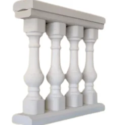 Prensimac Garde-Corps, Balustrade<BALUSTRES BETON B72 - 1 mètre linéaire complet - Dimensions : L 100 x l 22 x Ht. 94cm