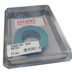 Bande de chant Ninna bleu abysse L6 M Ep 22 mm pour finition panneau et tablette- Panneau Décoratif En Bois|Panneau Bois, Osb, Mdf