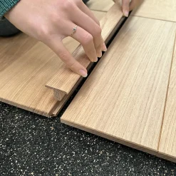 Deschaumes Barre De Seuil|Barre De Seuil<Barre de jonction Chêne l. 35mm Long. 2m Parquet Ep. 20mm Brut