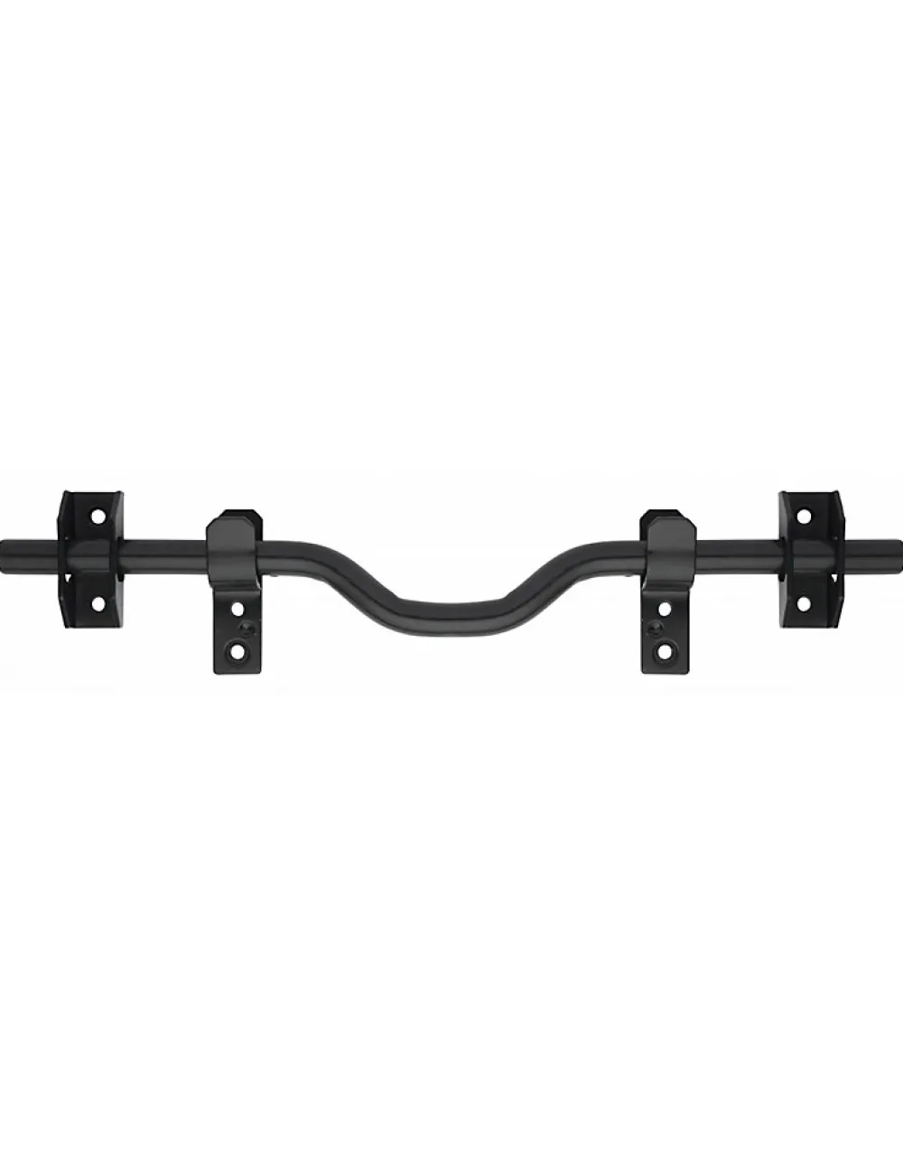 Thirard Barre de sécurité pour volet bois, acier, diamètre 18x410mm, zingué noir -- Volet Battant