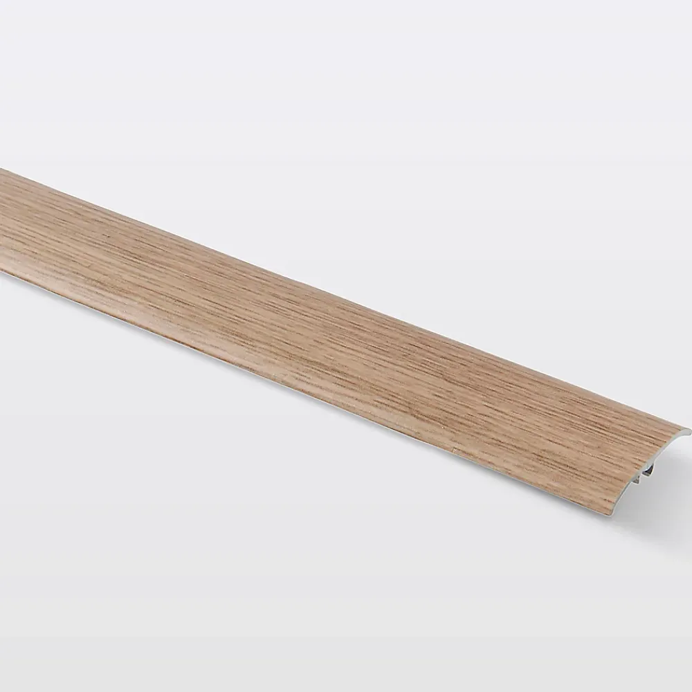GoodHome Barre De Seuil|Barre De Seuil<Barre de seuil en aluminium auto-adhésif, effet chêne , décor 210, L.930 x l.37 mm