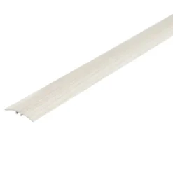 Cezar Barre de seuil en aluminium Blanc 37 X 930 mm- Barre De Seuil|Barre De Seuil